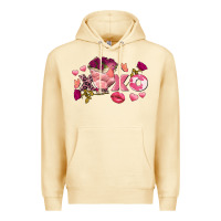 Pina Colada chicken valentine's day xoxo Premium Hoodie - FaDigitalArtStudio