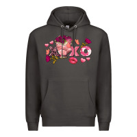 Smoke chicken valentine's day xoxo Premium Hoodie - FaDigitalArtStudio