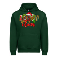 Forest Green christmas sassy claus Urban Hoodie - FaDigitalArtStudio
