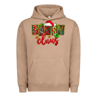 Pigment Burro christmas sassy claus Urban Hoodie - FaDigitalArtStudio