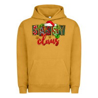 Pigment Peanut Butter christmas sassy claus Urban Hoodie - FaDigitalArtStudio