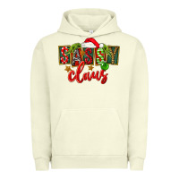 Pigment Pistachio christmas sassy claus Urban Hoodie - FaDigitalArtStudio