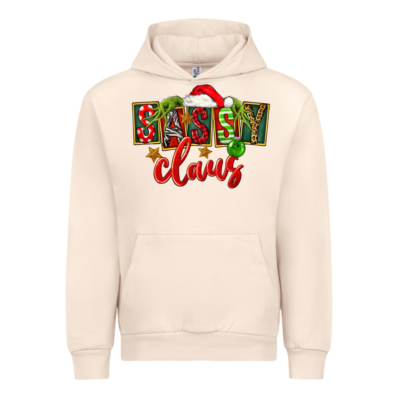 Christmas Sassy Claus Urban Hoodie by FaDigitalArtStudio | Teevron