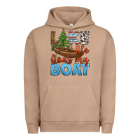 Pigment Burro lake life floats my boat Urban Hoodie - HRA Design Shop
