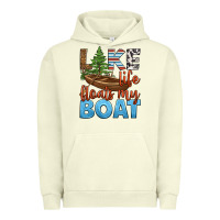 Pigment Pistachio lake life floats my boat Urban Hoodie - HRA Design Shop