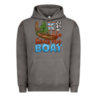 Pigment Tornado lake life floats my boat Urban Hoodie - HRA Design Shop