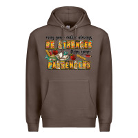 Coffee may your coffe always be stronger than your passengers Premium Hoodie - CowhideDigitalArt