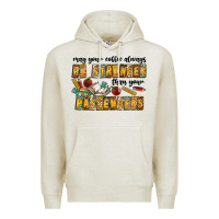 Oatmeal Heather may your coffe always be stronger than your passengers Premium Hoodie - CowhideDigitalArt