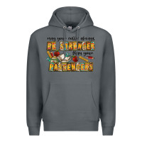 Rock may your coffe always be stronger than your passengers Premium Hoodie - CowhideDigitalArt