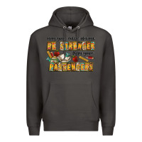 Smoke may your coffe always be stronger than your passengers Premium Hoodie - CowhideDigitalArt