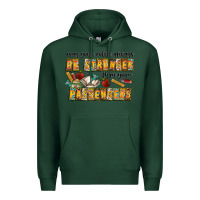 Sports Green may your coffe always be stronger than your passengers Premium Hoodie - CowhideDigitalArt