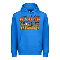 True Royal may your coffe always be stronger than your passengers Premium Hoodie - CowhideDigitalArt