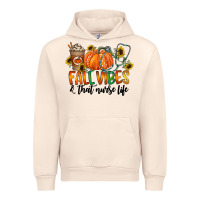 Sandshell fall vibes and that nurse life Urban Hoodie - CowhideDigitalArt