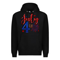 Black 4th of July Premium Hoodie - Neo Western
