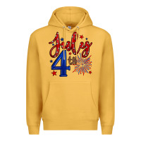 Mustard 4th of July Premium Hoodie - Neo Western