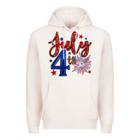 Pale Pink 4th of July Premium Hoodie - Neo Western
