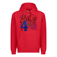Red 4th of July Premium Hoodie - Neo Western