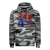 Slate Camo 4th of July Premium Hoodie - Neo Western