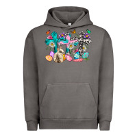 Pigment Tornado Western rabbit with Cross and flowers Urban Hoodie - Neo Western
