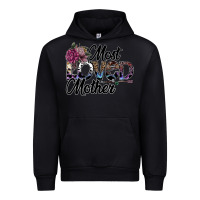 Black most loved mother Urban Hoodie - SublimationCraftShop