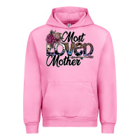 Fuchsia Pink most loved mother Urban Hoodie - SublimationCraftShop