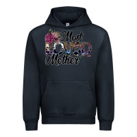 Navy most loved mother Urban Hoodie - SublimationCraftShop