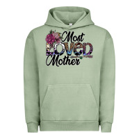 Pigment Oil Green most loved mother Urban Hoodie - SublimationCraftShop
