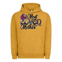 Pigment Peanut Butter most loved mother Urban Hoodie - SublimationCraftShop