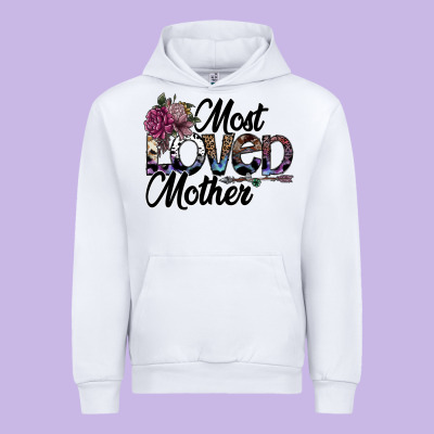 Most Loved Mother Urban Hoodie Designed By Sublimationcraftshop