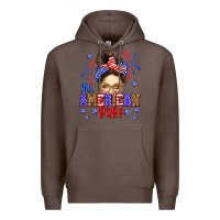 Coffee All American babe Premium Hoodie - Neo Western