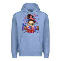 Colony Blue All American babe Premium Hoodie - Neo Western