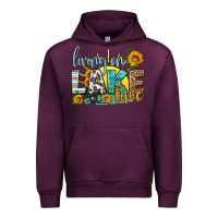 Mauve Wine living on lake time Urban Hoodie - HRA Design Shop