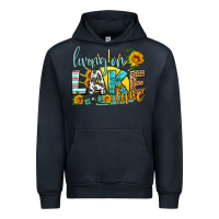 Navy living on lake time Urban Hoodie - HRA Design Shop