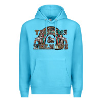 Ocean Blue yeehaws and heilnaws Premium Hoodie - SublimationCraftShop