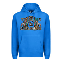 True Royal yeehaws and heilnaws Premium Hoodie - SublimationCraftShop