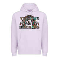 Lilac yeehaws and heilnaws Premium Hoodie - SublimationCraftShop