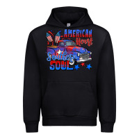 Black American heart southern soul truck 4th of july Urban Hoodie - CowGirlArtShop