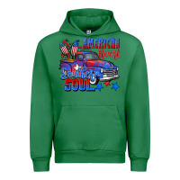 Emerald American heart southern soul truck 4th of july Urban Hoodie - CowGirlArtShop