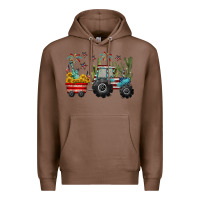 Chestnut 4th of july tractor Premium Hoodie - CowGirlArtShop