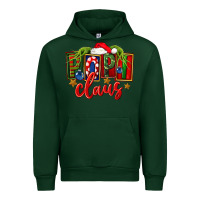Forest Green Christmas popi claus Urban Hoodie - FaDigitalArtStudio