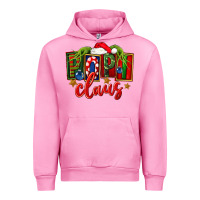 Fuchsia Pink Christmas popi claus Urban Hoodie - FaDigitalArtStudio