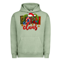 Pigment Oil Green Christmas popi claus Urban Hoodie - FaDigitalArtStudio