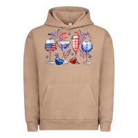 Pigment Burro 4th of July wine glasses Urban Hoodie - Neo Western