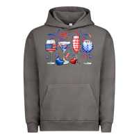 Pigment Tornado 4th of July wine glasses Urban Hoodie - Neo Western