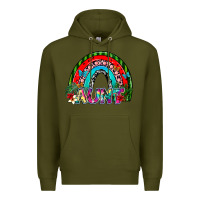 Army Green aunt Premium Hoodie - SublimationCraftShop