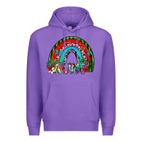 Purple aunt Premium Hoodie - SublimationCraftShop