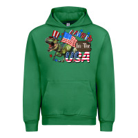 Emerald Rawrrr in the USA 4th of july Urban Hoodie - CowGirlArtShop
