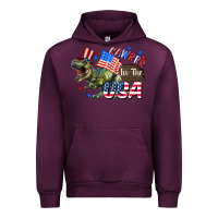 Mauve Wine Rawrrr in the USA 4th of july Urban Hoodie - CowGirlArtShop