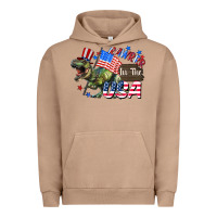 Pigment Burro Rawrrr in the USA 4th of july Urban Hoodie - CowGirlArtShop