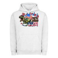 Pigment Lunar Rock Rawrrr in the USA 4th of july Urban Hoodie - CowGirlArtShop